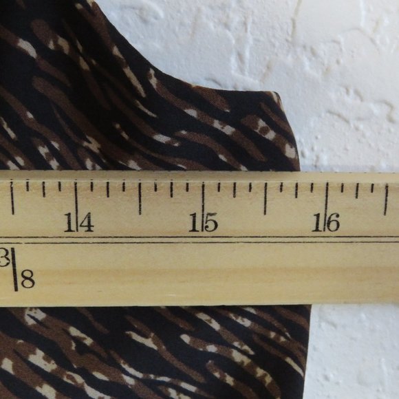 Banana Republic*‎ Women's Adjustable Strap Box Neck Straight Hem BOHO Blouse~ XS - Picture 6 of 8